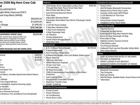 Used 2023 RAM 2500 Big Horn w/ Level 1 Equipment Group image 6