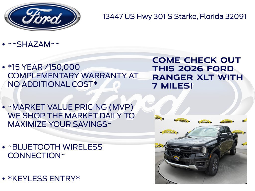 New 2026 Ford Ranger XLT RWD image 5