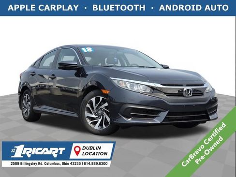 Used 2018 Honda Civic EX image 1