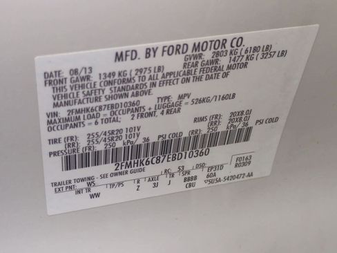 Used 2014 Ford Flex SEL w/ Equipment Group 202A image 36