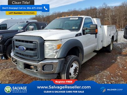 Used 2015 Ford F550 2WD Regular Cab Super Duty