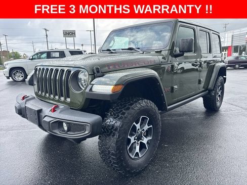 Used 2022 Jeep Wrangler Unlimited Rubicon w/ LED Lighting Group AWD/4WD image 30