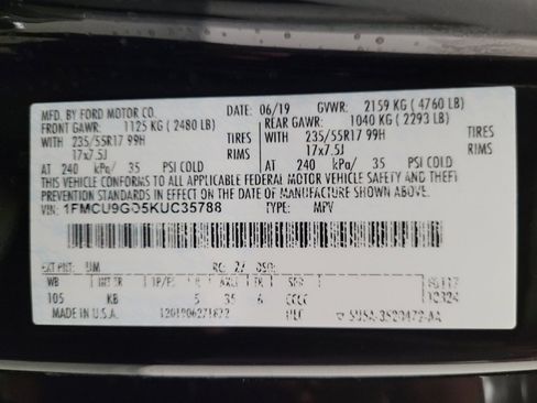 Used 2019 Ford Escape SE AWD/4WD image 33