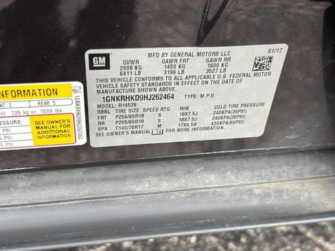 Used 2017 Chevrolet Traverse LT w/ LPO, 'HIT The Road' Package image 26