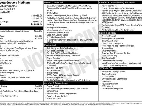 Used 2026 Toyota Sequoia Platinum image 34