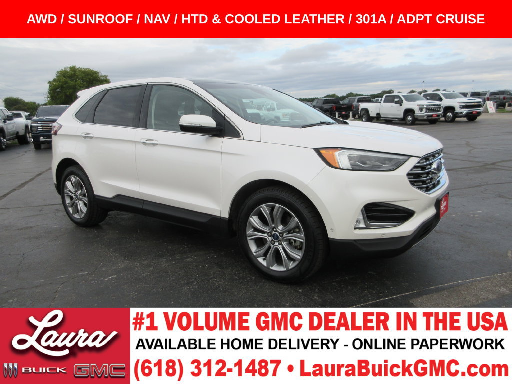 Used 2019 Ford Edge Titanium w/ Equipment Group 301A AWD/4WD image 1