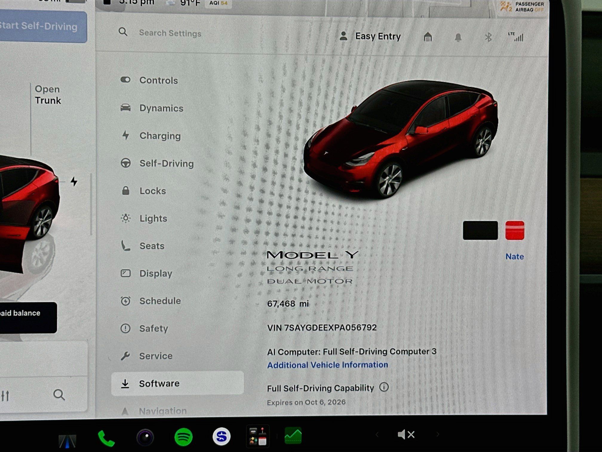 Used 2023 Tesla Model Y Long Range AWD/4WD image 18