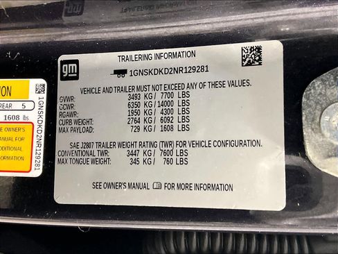 Used 2022 Chevrolet Suburban Z71 w/ Luxury Package image 37