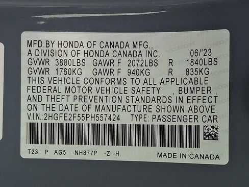 Used 2023 Honda Civic Sport image 27