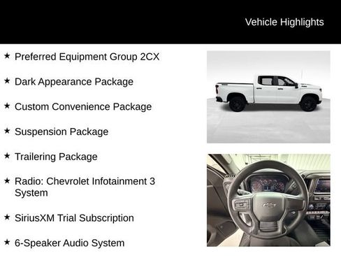 Certified 2026 Chevrolet Silverado 1500 Custom Trail Boss w/ Dark Appearance Package AWD/4WD image 16