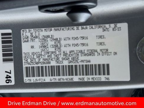 Used 2023 Toyota Tacoma SR5 image 32