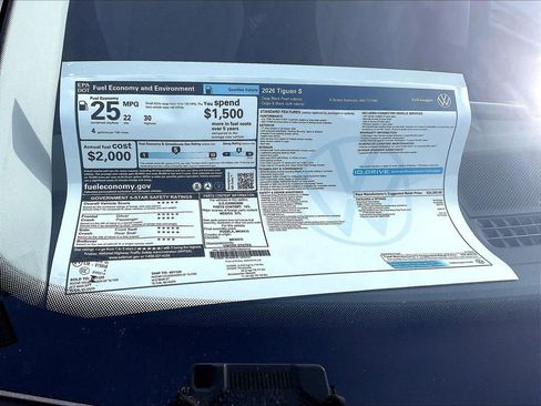 New 2026 Volkswagen Tiguan S image 16