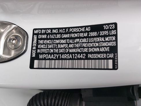 Used 2024 Porsche Taycan w/ Premium Package image 38