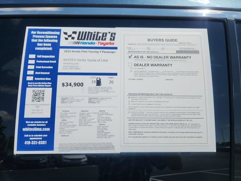 Used 2022 Honda Pilot Touring image 12