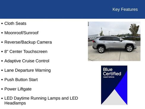 Used 2021 Toyota RAV4 XLE w/ Convenience Package FWD image 32