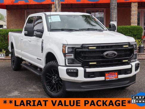 Used 2022 Ford F350 Lariat w/ Black Appearance Package image 2