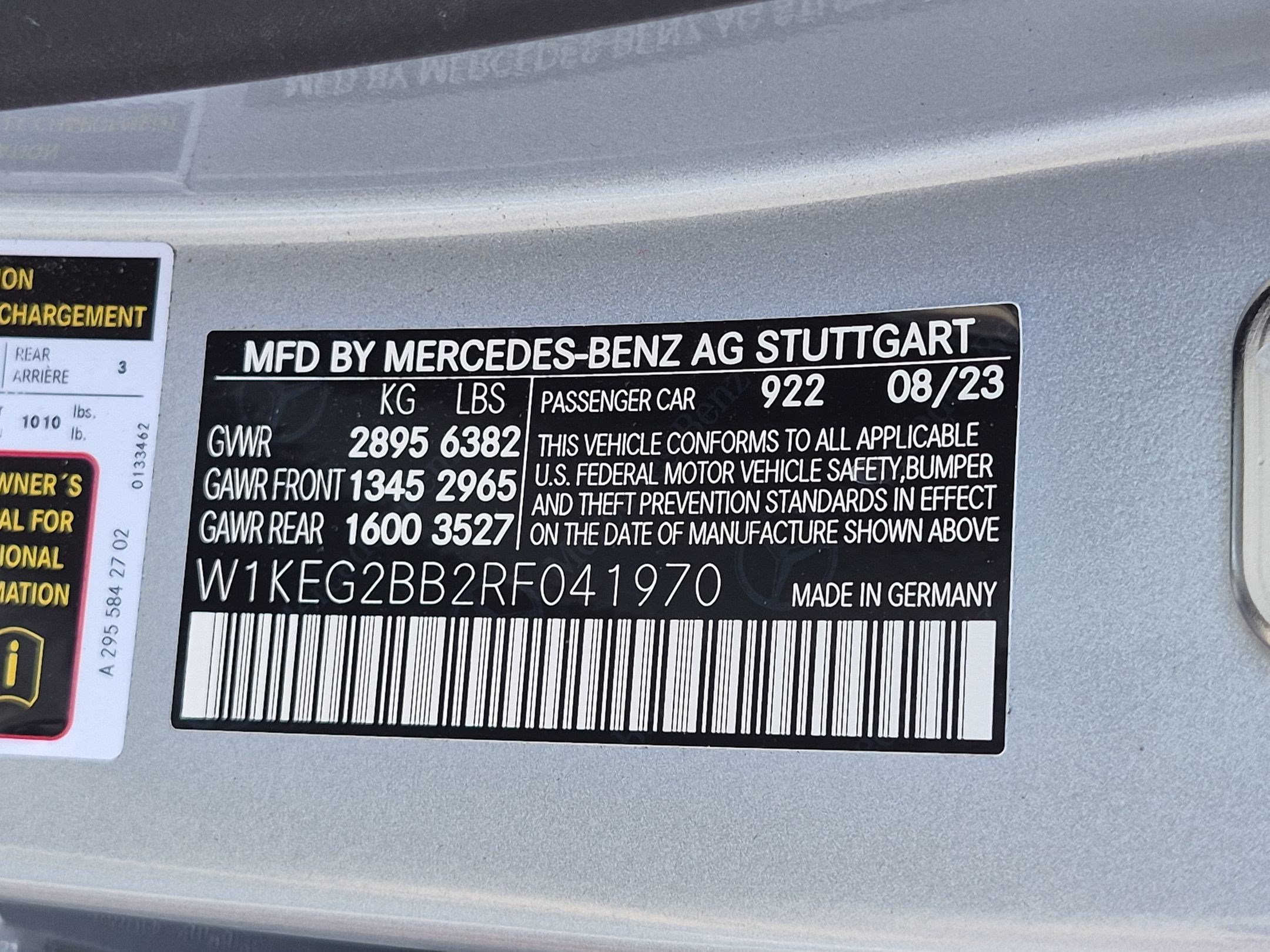 Certified 2024 Mercedes-Benz EQE 350+ Sedan image 33