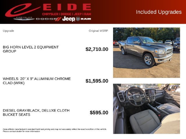 Used 2022 RAM 1500 Big Horn AWD/4WD image 13