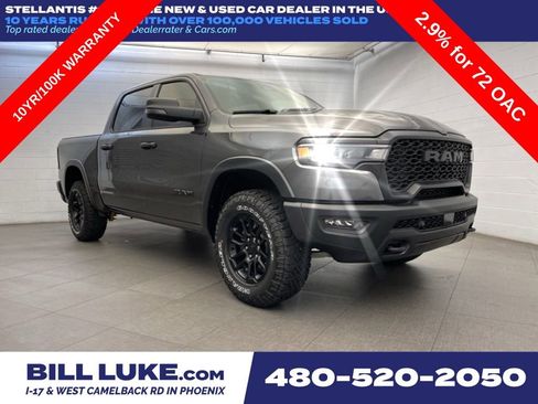 New 2026 RAM 1500 Rebel w/ Bed Utility Group AWD/4WD image 1