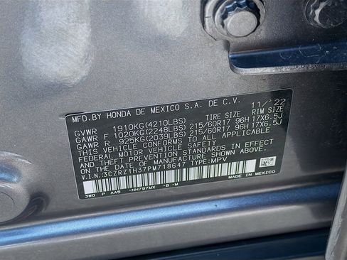 Certified 2023 Honda HR-V LX image 36