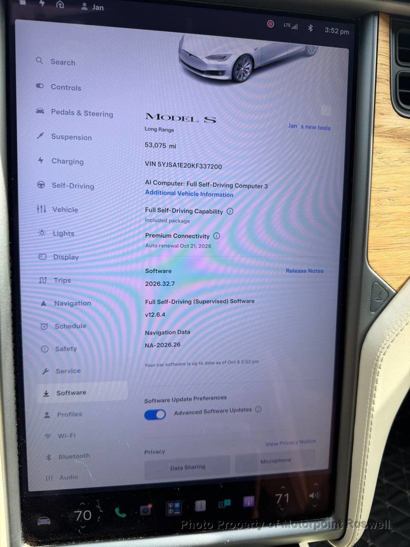 Used 2019 Tesla Model S Long Range AWD/4WD image 3