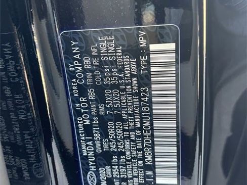 Used 2021 Hyundai Palisade Calligraphy image 37