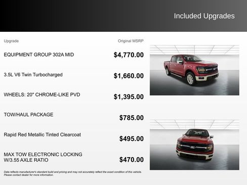 New 2024 Ford F150 XLT w/ Equipment Group 302A MID image 3