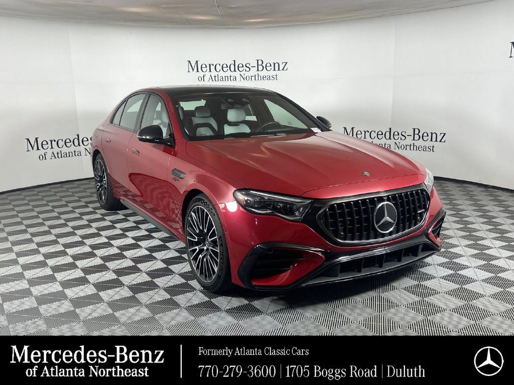 Certified 2026 Mercedes-Benz E 53 AMG e 4MATIC Sedan image 1
