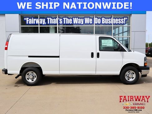 New 2025 Chevrolet Express 3500 Extended w/ Driver Convenience Package image 1