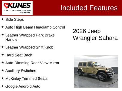 New 2026 Jeep Wrangler Unlimited Sahara