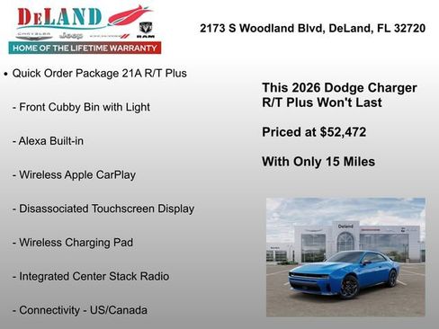New 2026 Dodge Charger R/T AWD/4WD image 30