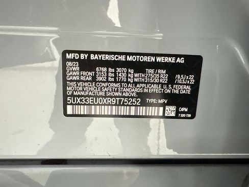 Used 2024 BMW X5 M60i AWD/4WD image 21