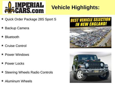Used 2019 Jeep Wrangler Sport AWD/4WD image 8