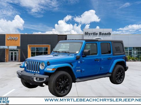 Used 2021 Jeep Wrangler Unlimited Sahara image 1