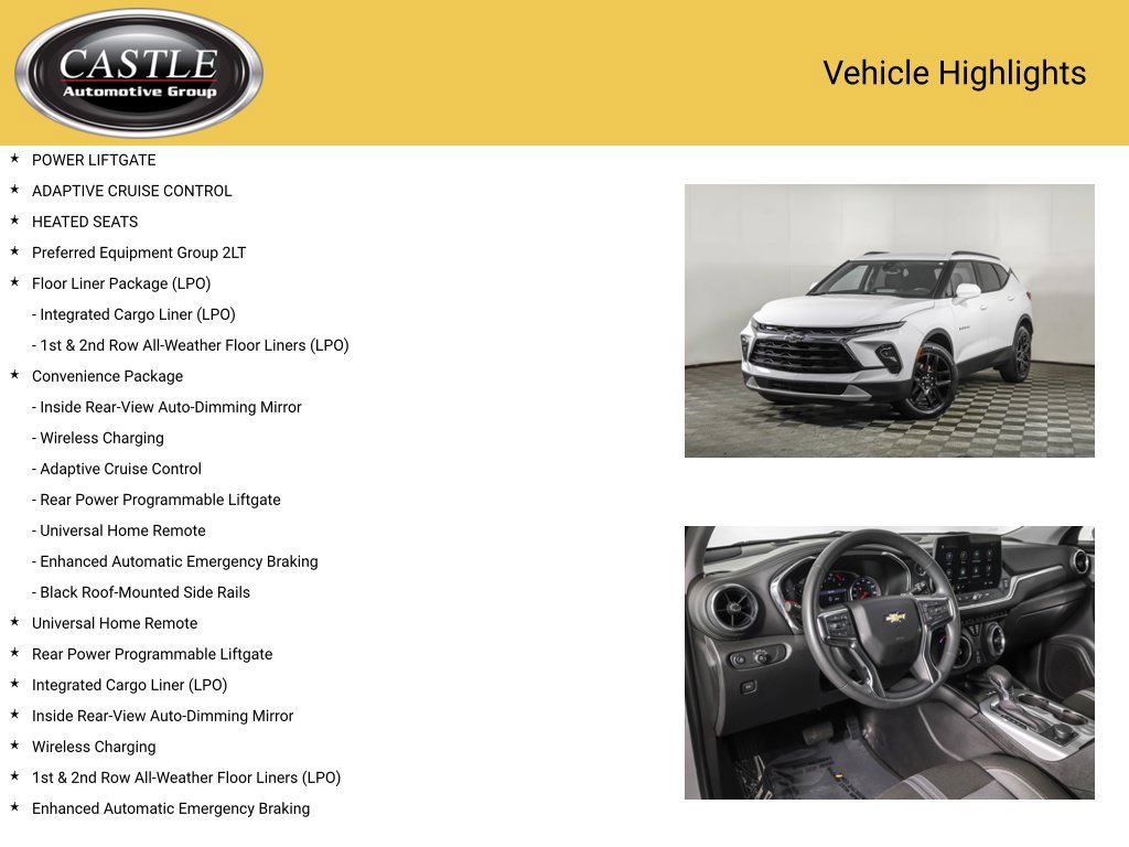 Used 2024 Chevrolet Blazer LT w/ Convenience Package FWD image 3