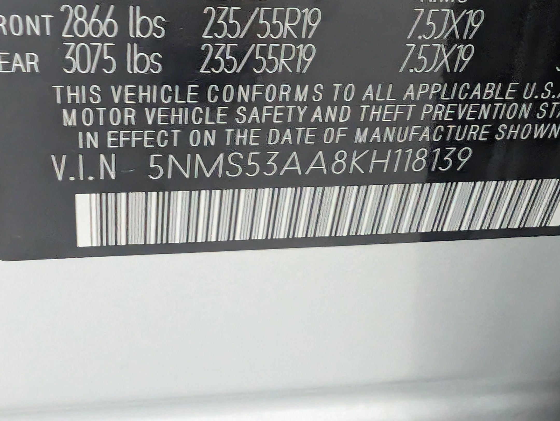 Used 2019 Hyundai Santa Fe Limited FWD image 14