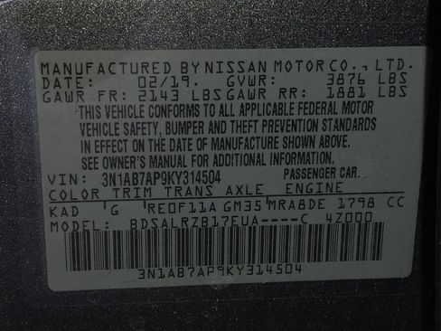 Used 2019 Nissan Sentra SR FWD image 33