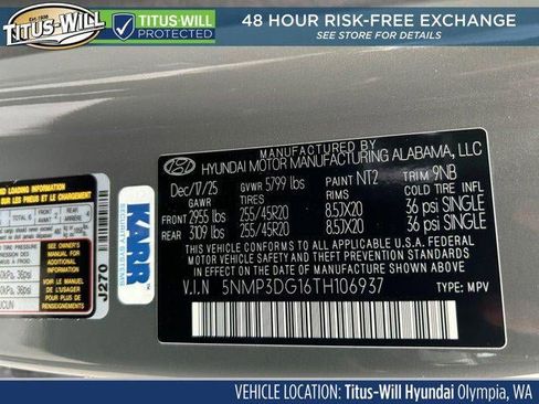 New 2026 Hyundai Santa Fe Limited image 71