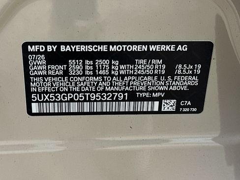 New 2026 BMW X3 xDrive30i w/ Premium Package AWD/4WD image 48