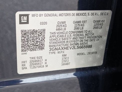 Used 2020 Chevrolet Equinox LS w/ LS Convenience Package FWD image 24