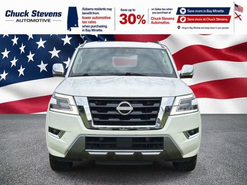 Used 2023 Nissan Armada Platinum w/ Captain's Chairs Package AWD/4WD image 3