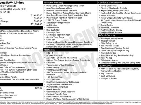 Used 2015 Toyota RAV4 Limited image 17