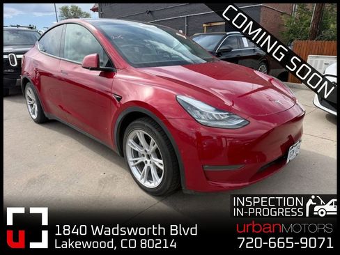 Used 2020 Tesla Model Y Long Range AWD/4WD image 1