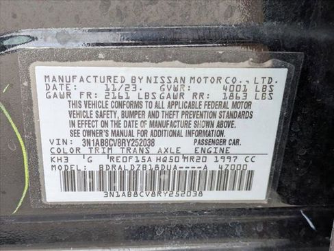 Used 2024 Nissan Sentra SV FWD image 24