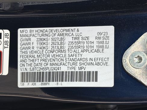 Certified 2023 Acura RDX w/ Technology Package AWD/4WD image 35