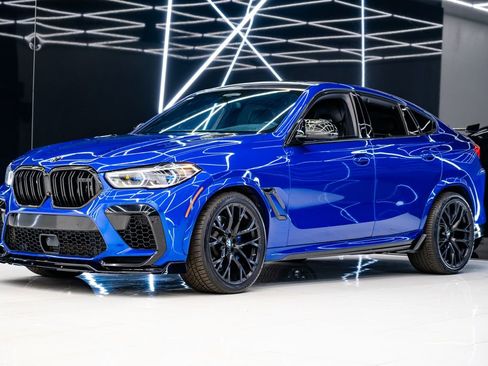 Used 2020 BMW X6 M Competition w/ Executive Package AWD/4WD image 3