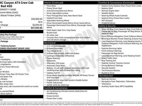 Used 2026 GMC Canyon AT4 AWD/4WD image 1