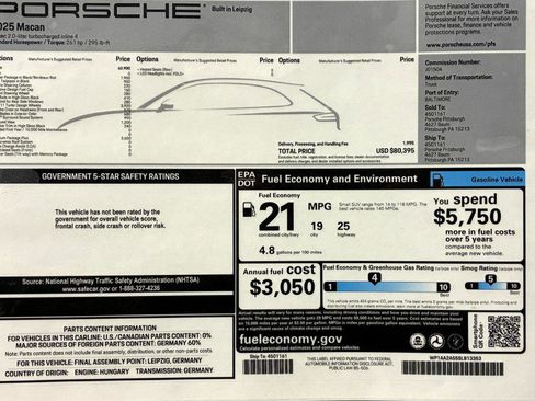 Used 2025 Porsche Macan Turbo image 8