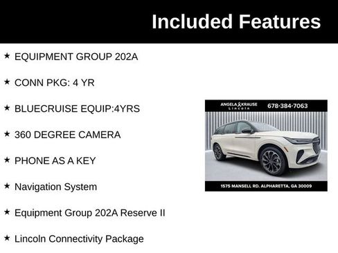 New 2026 Lincoln Nautilus Reserve AWD/4WD image 6