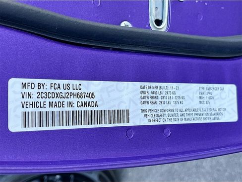 Used 2023 Dodge Charger Scat Pack w/ Daytona Edition Group image 33